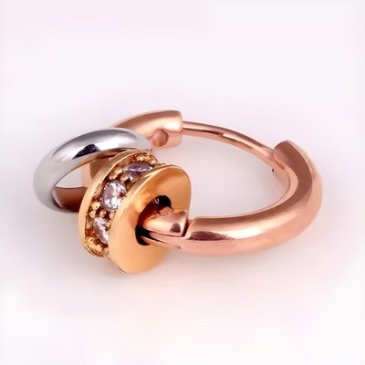 HARAHU Обецa CA-15304 - Златна / Розова KP15304 (CA-15304)