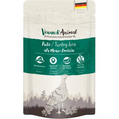 Venandi Animal krůtí maso jako jediný zdroj bílkovin 24× 125 g