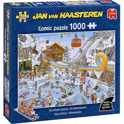 Jumbo Пъзел Jumbo от 1000 части - Зимни игри (1110100601)