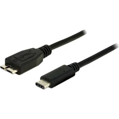 Delock 83677 USB 3.1 C (M) - USB 3.1 Micro-B (M), 1m, černý