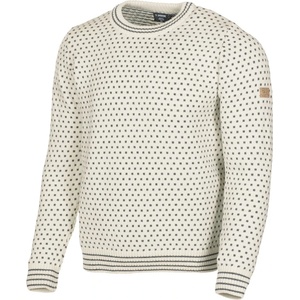 Ivanhoe of Sweden Мъжки вълнен пуловер Ivanhoe of Sweden Sverre Crewneck Wool jumper - Off White (005-5438-0511)
