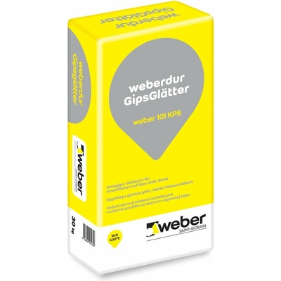 Weber weberdur Gipsglätter vápenno-sadrová omietka 30 kg