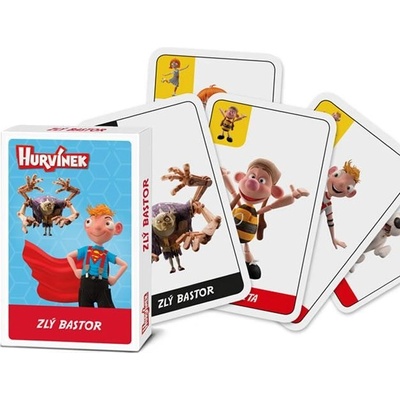 Černý Petr Hurvínek Zlý Bastor