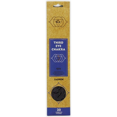 ARÔME Balanced Chakra Vonné tyčinky Čakra tretieho oka 20 ks