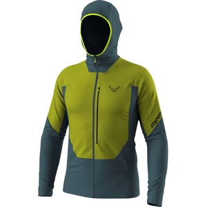 Dynafit Мъжко поларено яке Dynafit Traverse Insulation Hooded Jacket Fleece jacket - Golden Lime (005-7108-0312)