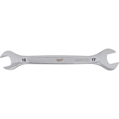 Milwaukee Obojstranný otvorený vidlicový kľúč 16 mm x 17 mm 4932492725
