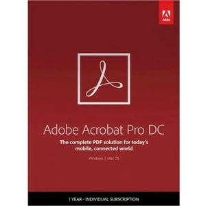 Adobe Acrobat Pro Win/Mac ENG (1 Year) (65324058BA01A12)