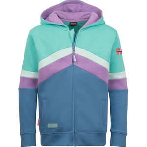 TROLLKIDS Детско яке за тренировка Trollkids Girl's Flekkefjord Jacket Training jacket - Aquamarine / Violet Sorbet / Cornflower - размер 104 (EU) (704-5510-0412)