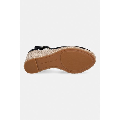 Tommy Hilfiger еспадрили обувки със скосена пларформа дамски FLAG HIGH WEDGE ESPAD CLOSED TOE (FW0FW09225)