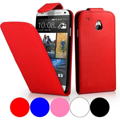 HTC One Mini M4 Flip Калъф + Скрийн Протектор
