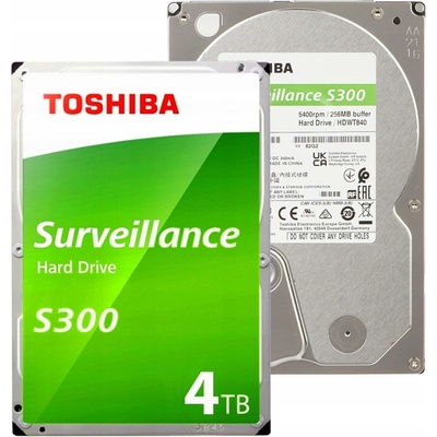Toshiba S300 Surveillance 4TB, HDWT840UZSVA