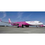 Hasegawa Пътнически самолет Peach Airbus A321LR (610850)