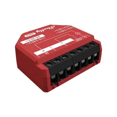 Shelly 1PM Gen3 - spínací modul s měřením spotřeby 1x 16A / WiFi Bluetooth (SHELLY-1PM-GEN3-1648) – Hledejceny.cz