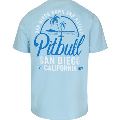 PitBull West Coast triko SAN DIEGO BORN modré