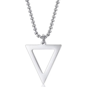 HARAHU Колие Simple Triangle - Сребърен KP33477 (33477)