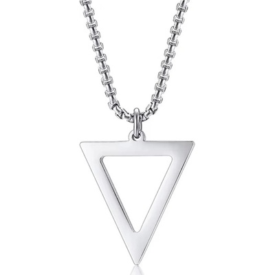 HARAHU Колие Simple Triangle - Сребърен KP33477 (33477)