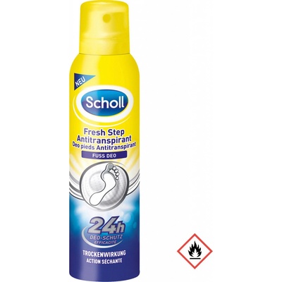 Scholl Fresh Step deodorant sprej na nohy 150 ml