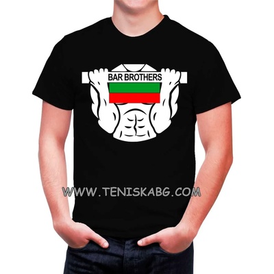 Fruit of the Loom Тениска със щампа - Bar Brothers 1