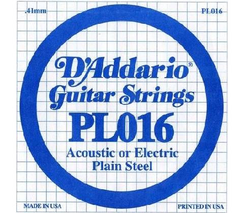 D'Addario PL 016