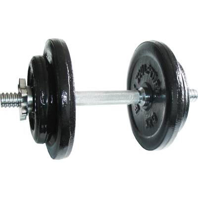 Kubisport Jednoruká činka s nastaviteľnou záťažou 17 kg
