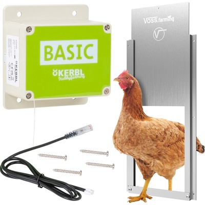 VOSS Automatické otevírání a zavírání kurníku KERBL 70540 BASIC včetně dvířek