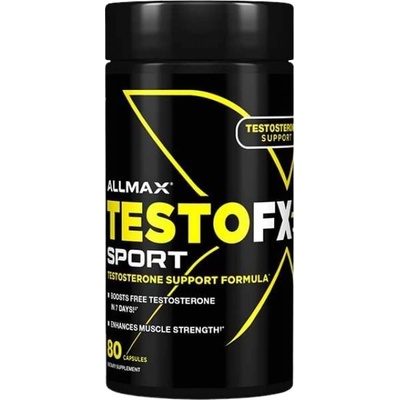 AllMax Nutrition TestoFX Sport | with TribX90 + Fenugreek [80 капсули]