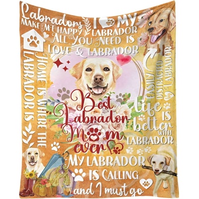 Excellent Mikroplyšová hřejivá deka Best labrador 130x150