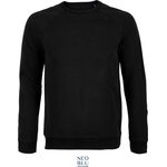 Neoblu 3194 NELSON MEN / Мъжки суитшърт с раглан - тъмночерен L (243194n1103)