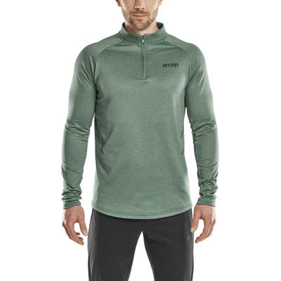 CEP mikina cold WEATHER green