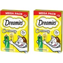 Dreamies Creamy so syrom a mačacou mätou 12 x 10 g