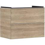 Hansgrohe Xelu Q - Шкафче за умивалник, 63x78x50 см, 2 чекмеджета, естествен дъб/хром 54029000 (54029000)