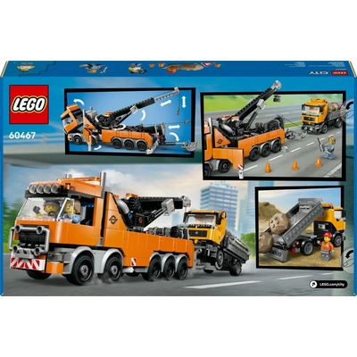 LEGO® City 60467 Výkonný vyprošťovací odtahový vůz s jeřábem