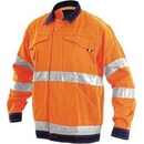 Pracovní oděvy Canis CXS NORWICH výstražná blůza oranžovo-modrá
