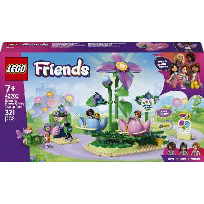 Конструктор LEGO Friends - Въртележка с цветя и чаени чаши (42702) (42702)