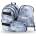 Baagl 3 СЕТ Skate NASA Grey: раница, моливник, торбичка BAAGL | Siv | Момчешки | ONE SIZE