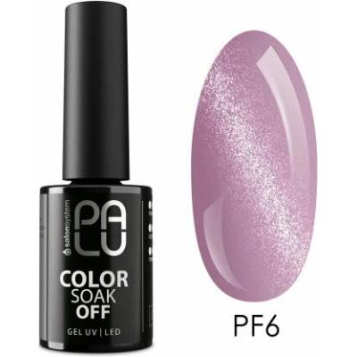 PALU Gelový lak Portofino PF6 Cat Eye šampaňské-fialová 11 g