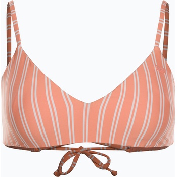 Roxy Горна част на бански костюм ROXY Into The Sun Athletic Triangle 2021 papaya punch novelta stripe h