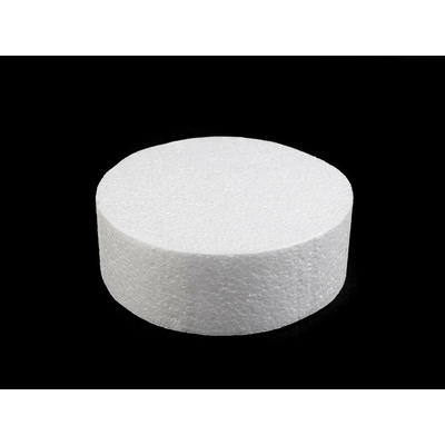 Dortový korpus / podstavec Ø15 cm polystyren bílá 1 ks
