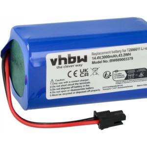 VHBW Батерия за Eufy RoboVac L35 Hybrid, 3000 mAh (889003379)