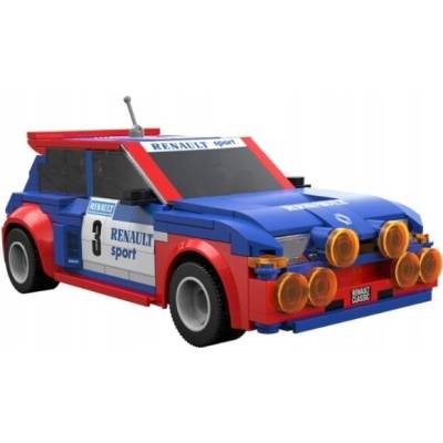 Programovatelná stavebnice RC auta Renault Maxi 5 Turbo - 282 dílků