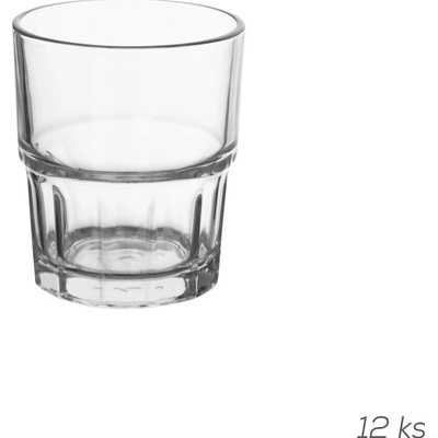 Pasabahce Poháre stohovateľné 12 x 200 ml