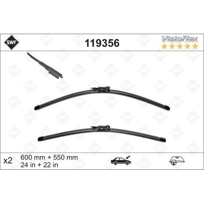 SWF Visioflex Set 600+550 mm 119356