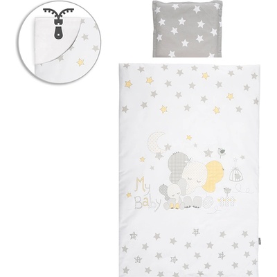 Lorelli СЕТ cosy 5 ЧАСТИ РАНФОРС СИВО СЛОНЧЕ ЗВЕЗДИ (10420064701)