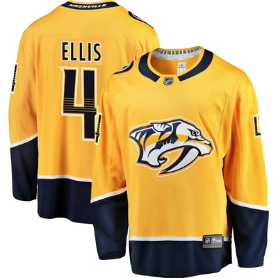Fanatics Dres Nashville Predators #4 Ryan Ellis Breakaway Alternate Jersey