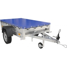 Garden Trailer 200 KIPP s modrou plachtou