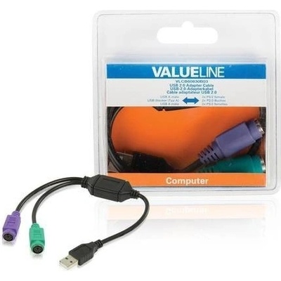 Valueline VLCB60830B03 USB-2xPS2, 0,3m
