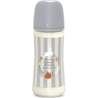 Suavinex Wonderland SX Pro Physiological Anti-Colic бебешко шише L Dense Flow 6 m+ Blue 360ml