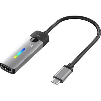 j5create Адаптер j5create - JCA157, USB-C/HDMI, сив (J5-JCA157)