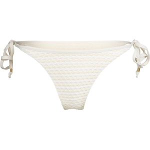 Seafolly Дамско бикини долнище Seafolly Women's Mesh Effect Tie Side Rio Pant Bikini bottom - Ecru - размер 44 (EU) (150-4262-0717)