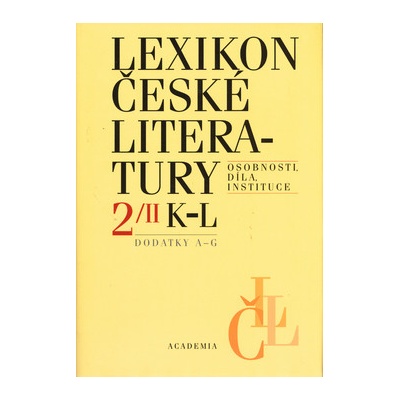 Lexikon české literatury 2 / II K-L, dodatky A-G
